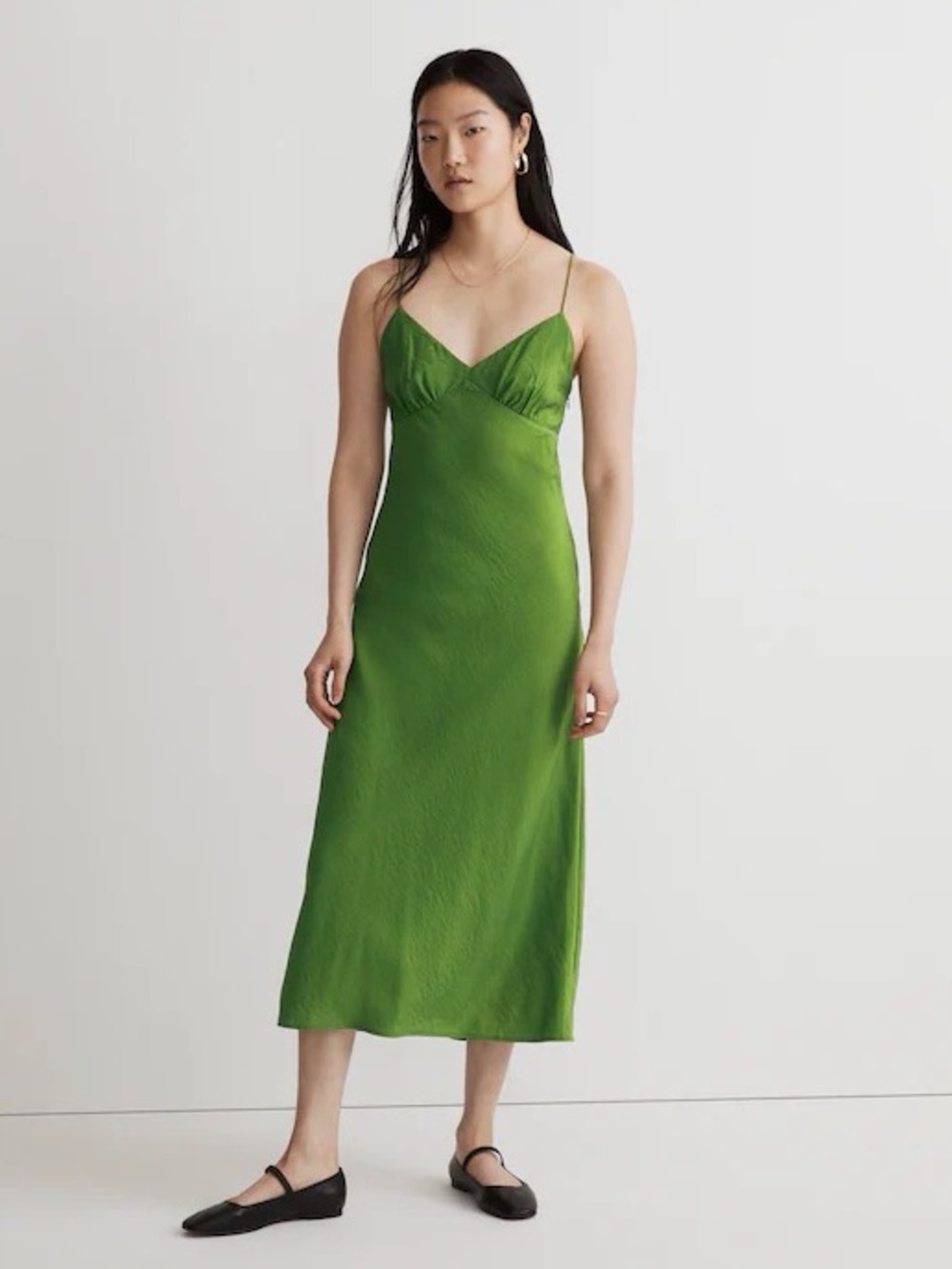 Madewell Layton Midi Slip Dress
